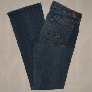 New 7 For All Mankind Boot Cut Jeans Size 31